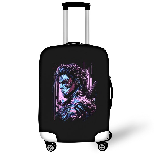 Samurai Warrior Japan Japanese Katana Manga warrio Luggage Covers