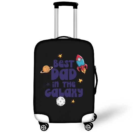 Best Dad in the Galaxy Luggage Covers