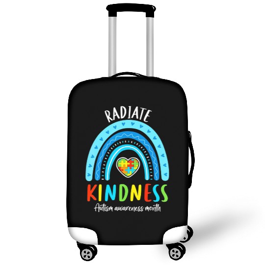 Autism Awareness Special Teacher Radiate Kindness Luggage Covers
