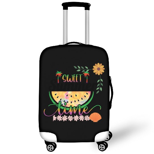 Cute summer design printed Sweet summer time Luggage Covers