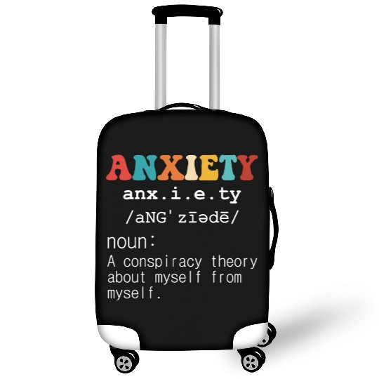 Anxiety A Conspiracy Theory About Myself From Myse Luggage Covers