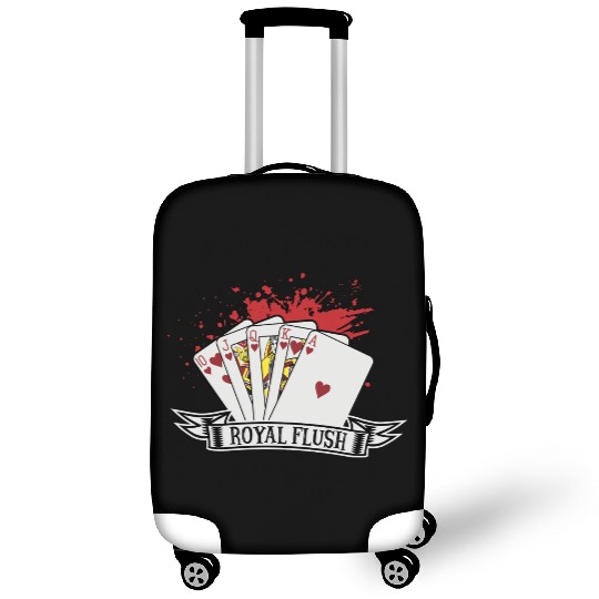 Poker Card Game Skat Poker Night Royal Flush Check Luggage Covers
