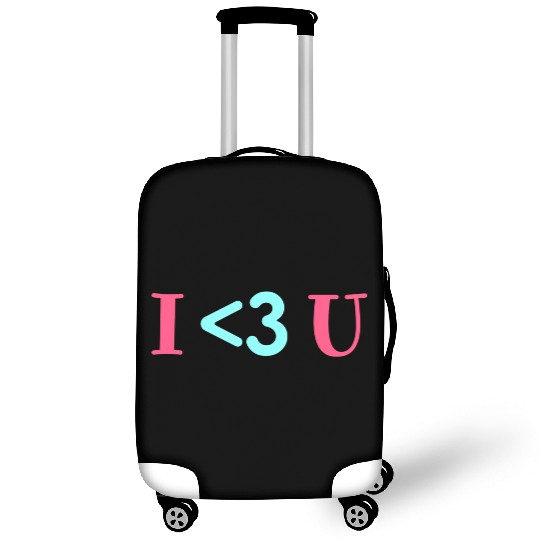 I Love U, Heart, Cool, Marriage, Wedding, Romantic Luggage Covers