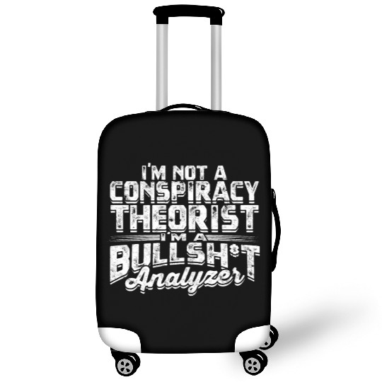 Conspiracy Theorist Theory Science Fiction Luggage Covers