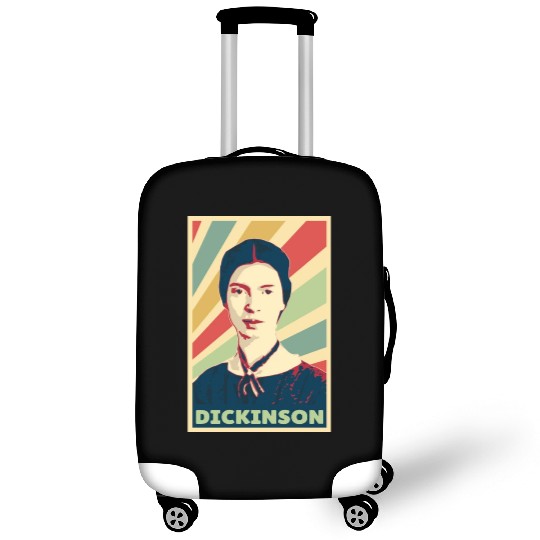Emily Dickinson Vintage Colors Luggage Covers