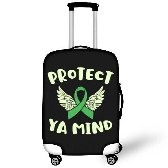 Protect Ya Mind Mental Health Awareness Depression Luggage Covers