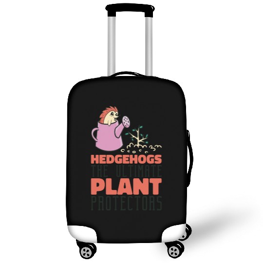 Gardening Hedgehog Planting Botany Garden Luggage Covers