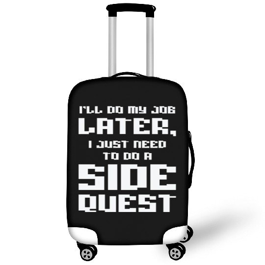 Procrastinating Panda Lover Side Quest Panda Luggage Covers