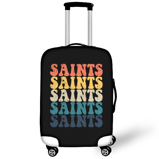 Saints High School Saints Sports Team Retro Saints Luggage Covers