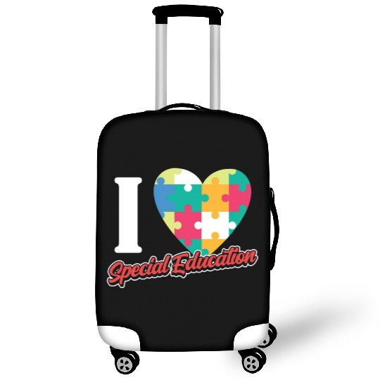I Love Special Education Sped Teacher Awareness Luggage Covers