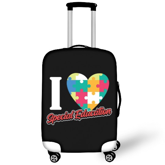 I Love Special Education Sped Teacher Awareness Luggage Covers