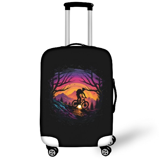 MTB Mountain biking Synthwave Mountain-Bike MTB Luggage Covers