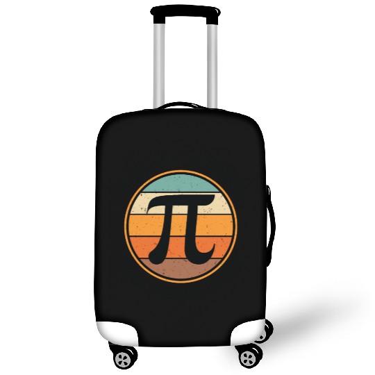 Pi Day Retro Mathematics Pi Symbol Math Number Luggage Covers