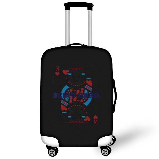 DEBIT CARD King of Hearts Playing Card Luggage Covers