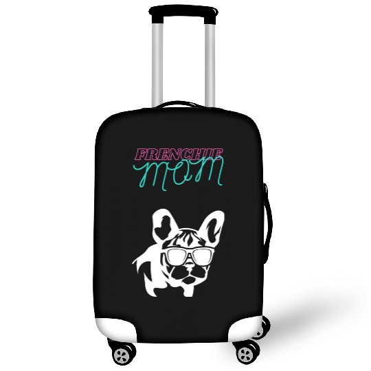 Frenchie Mom Luggage Covers