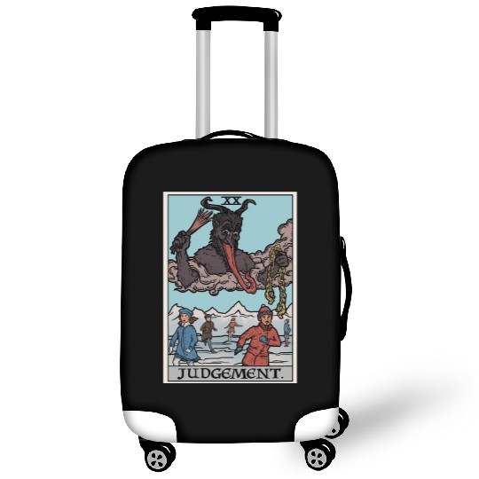 Judgement by Krampus Luggage Covers
