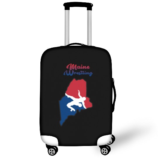 Maine Wrestling Luggage Covers