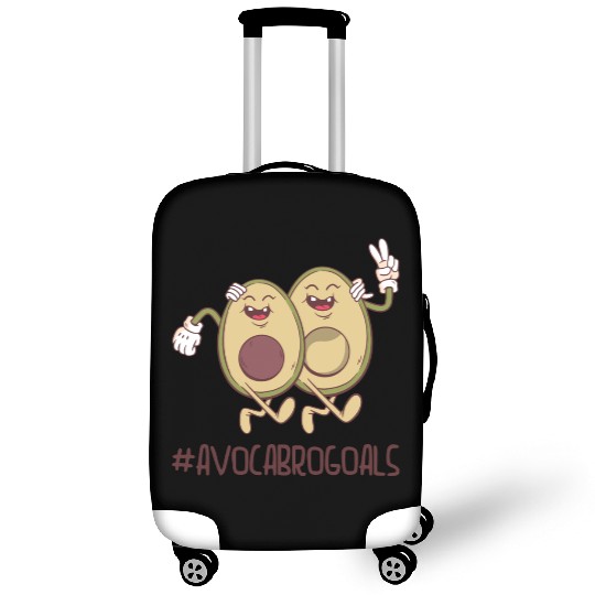 Sibling Big Brother Avocado Goals Hilarious Puns Luggage Covers