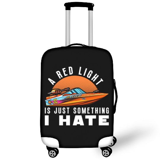 Drag Boat Racing Racer Speed Boat Driver Luggage Covers