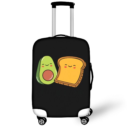 Siblings Avocado Toast Combo Big Sister Brother Luggage Covers