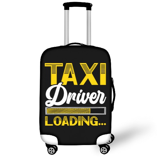 Taxi Driver Loading Taxicab Cab Driver Cabbie Luggage Covers