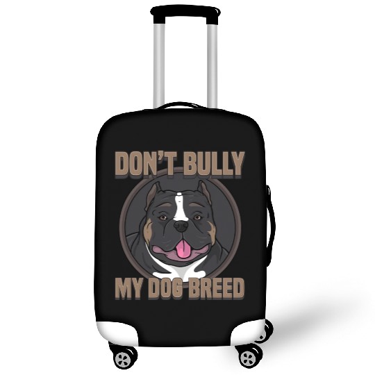 Pride Pitbull Bulldog Lover Pit Bull Awareness Dog Luggage Covers