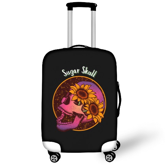 Sugar Skull Luggage Covers