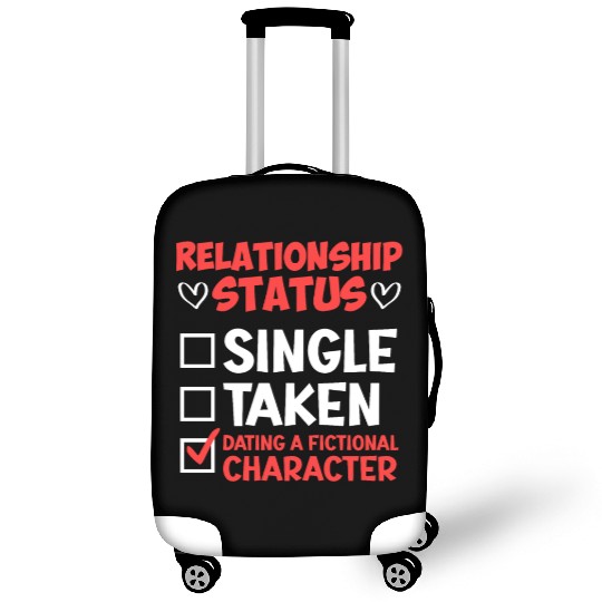 Relationship status dating fictional character Luggage Covers