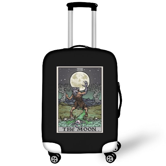 The Moon Terror Tarot Edition by The Ghoulish Garb Luggage Covers
