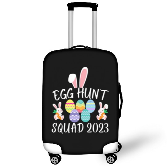 Egg Hunt Squad 2023 Egg Hunt Funny Easter Day 2023 Luggage Covers