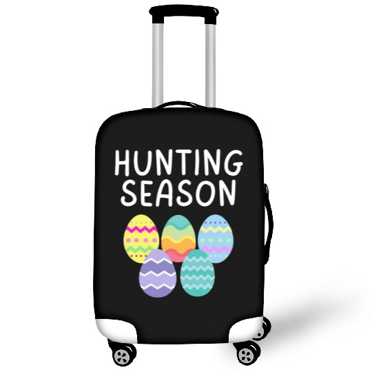 Hunting Season Eggs Funny Easter Day 2023 Egg Hunt Luggage Covers