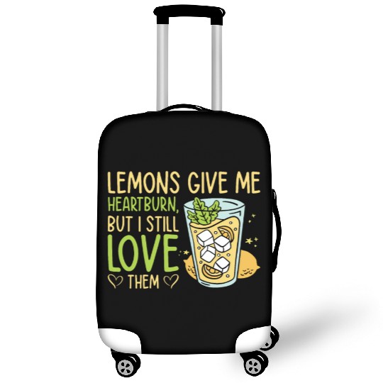 Lemon Fruit Lemonade Citrus Luggage Covers