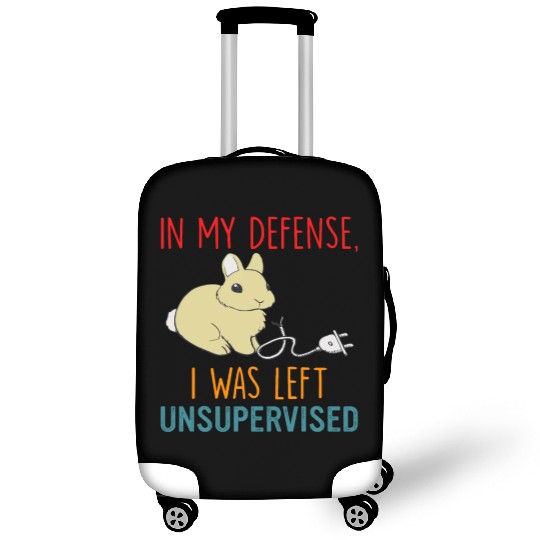 In My Defense I Was Left Unsupervised Luggage Covers