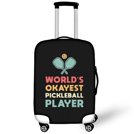 Pickleball Retro World s Okayest Pickleball Player Luggage Covers