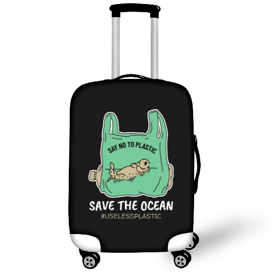 Save The Ocean Seal Save The Earth Environment Luggage Covers