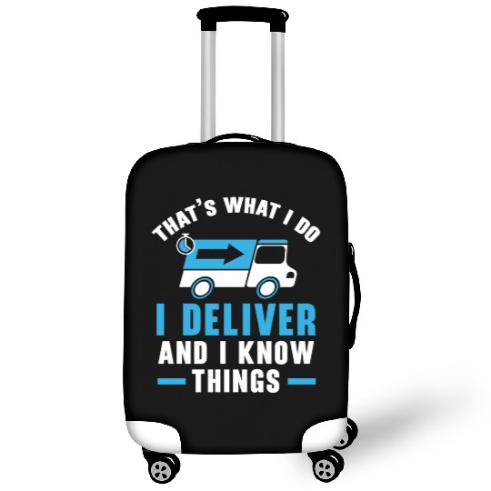 Postal Worker Mail Lady Delivery Mail Escort Luggage Covers