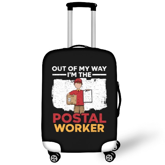 Postal Worker Mail Lady Delivery Mail Escort Luggage Covers