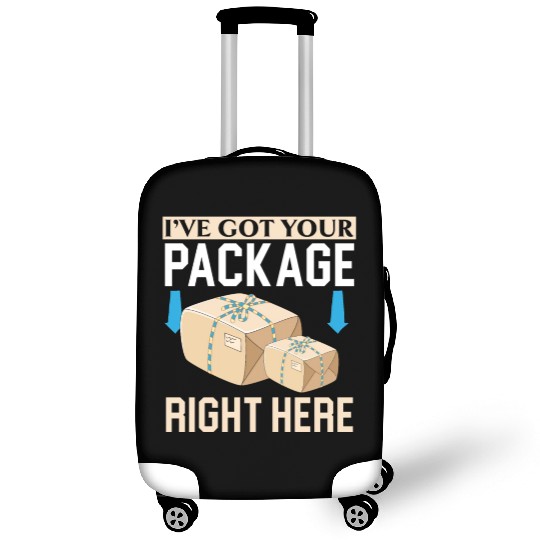 Postal Worker Mail Lady Delivery Mail Escort Luggage Covers