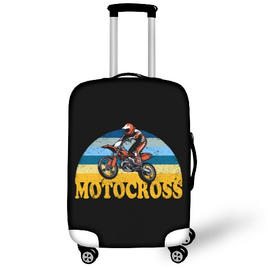 Motocross Racing Biker Luggage Covers