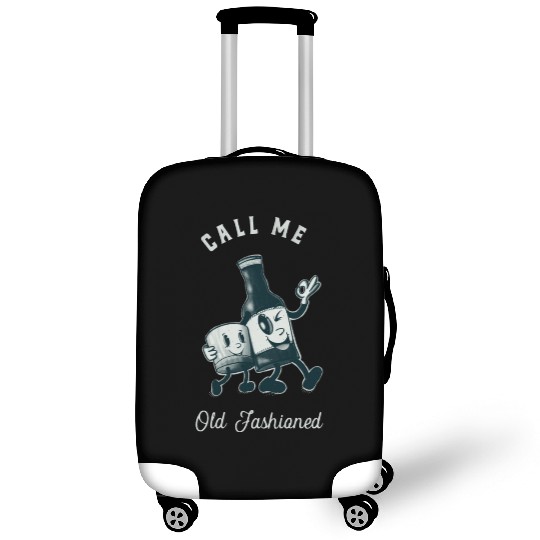 Bourbon Lover Call Me Old Fashioned Luggage Covers