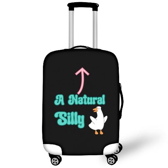 A Natural Silly Goose: Fun & Lighthearted Design Luggage Covers