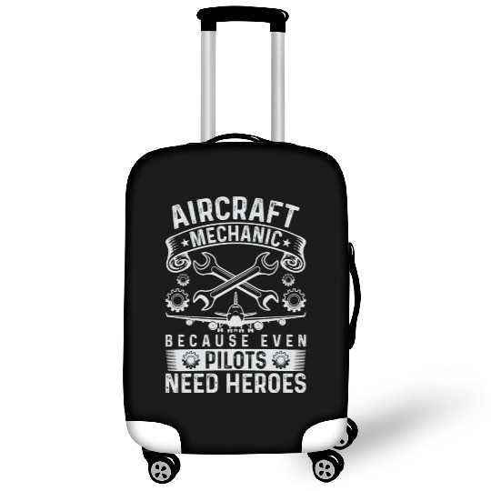 Airplane Mechanic Funny Aviation Technician Luggage Covers