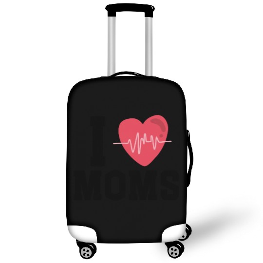 I Love Muscle Mommies Luggage Covers