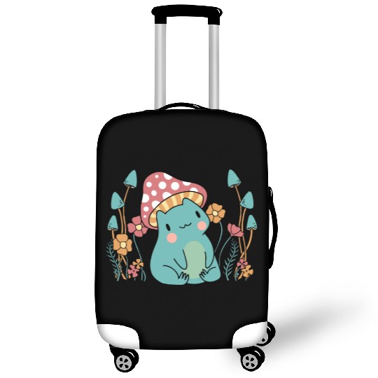 Cottagecore Mushroom Aesthetic Nature Conservation Luggage Covers
