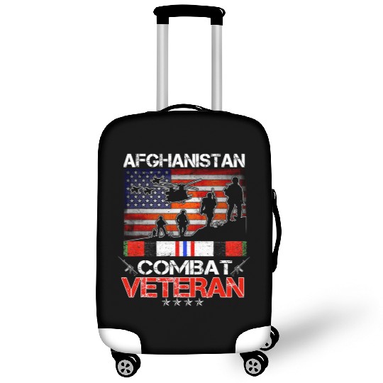 afghanistan combat veteran us veteran military Luggage Covers