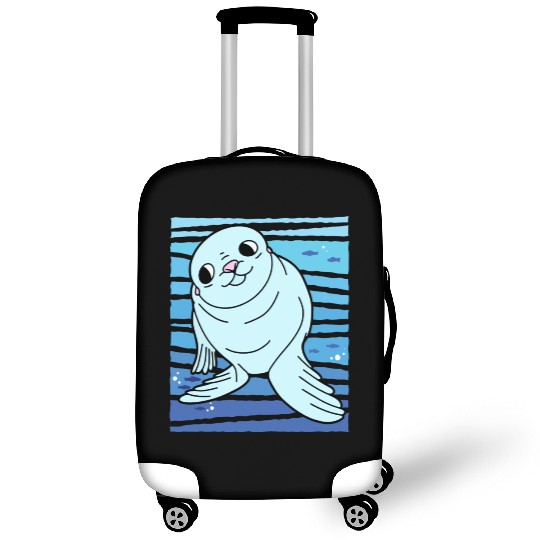 Cartoon Seals I Seal Lion I Kids Seal Luggage Covers