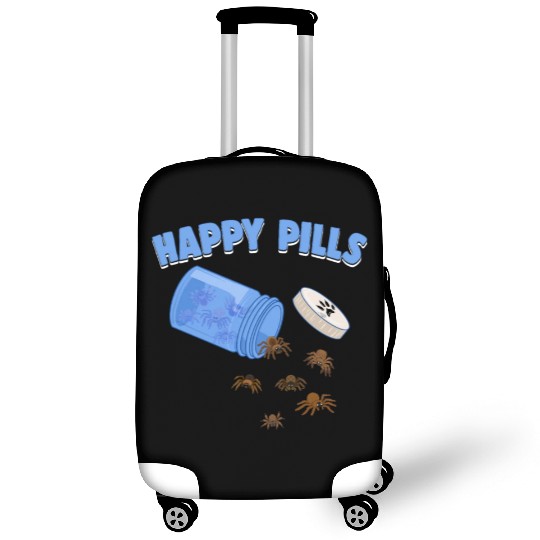 Happy Pills Spider Funny Tarantulas Lover Humor Luggage Covers