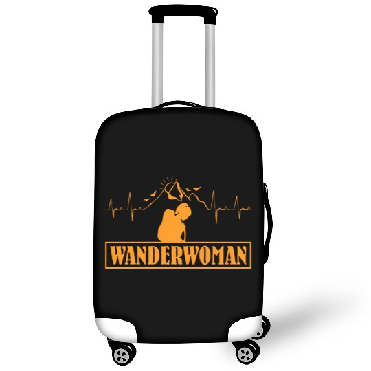 Wanderwoman Mountaineer Wanderlust Hiker Luggage Covers