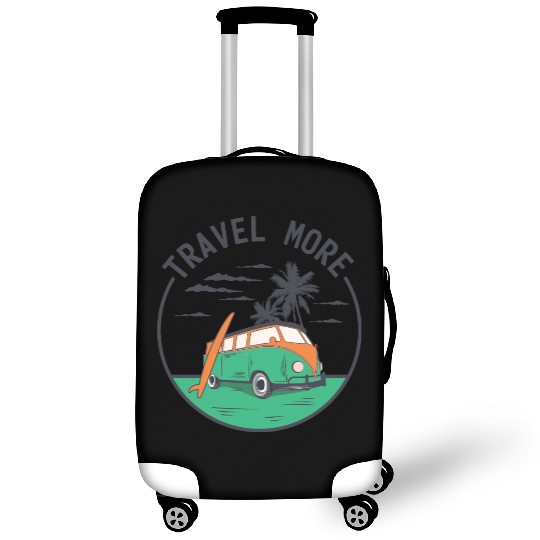 Travel More Vacation Explore Wanderlust Holidays 4 Luggage Covers