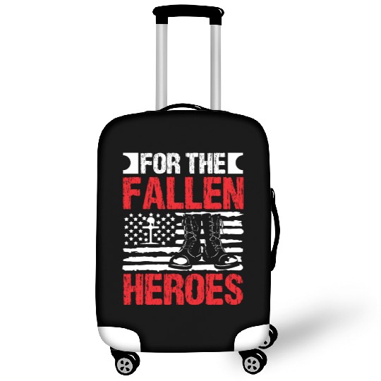 Soldier for fallen heroes military army veteran Luggage Covers